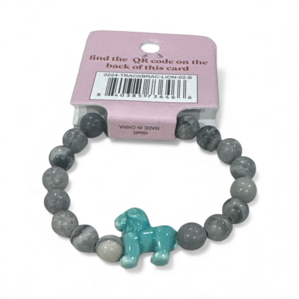 Simply Southern Lion Stone Bracelet – Conserve & Protect Collection, Multicolor